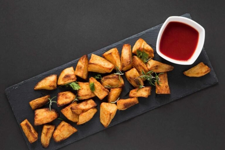 HOME FRIES WITH KETCHUP