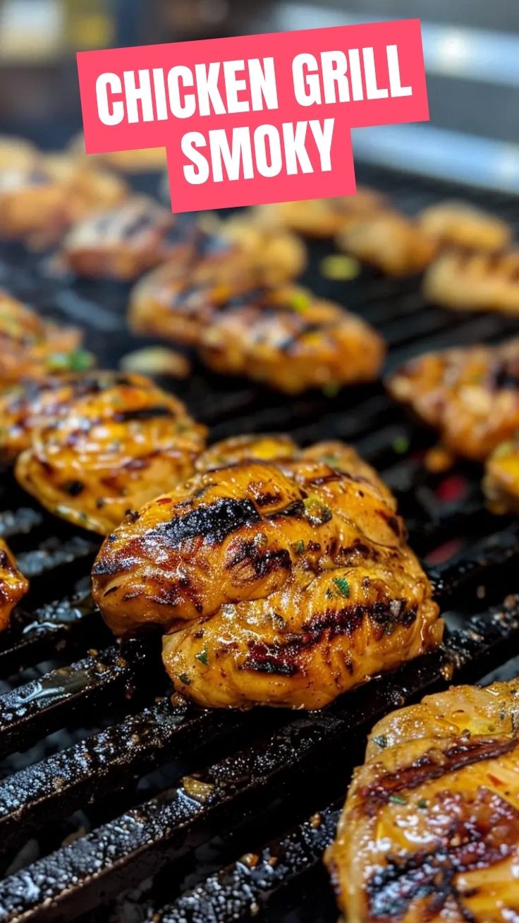 A perfectly cooked grilled chicken, showing char marks and juicy texture