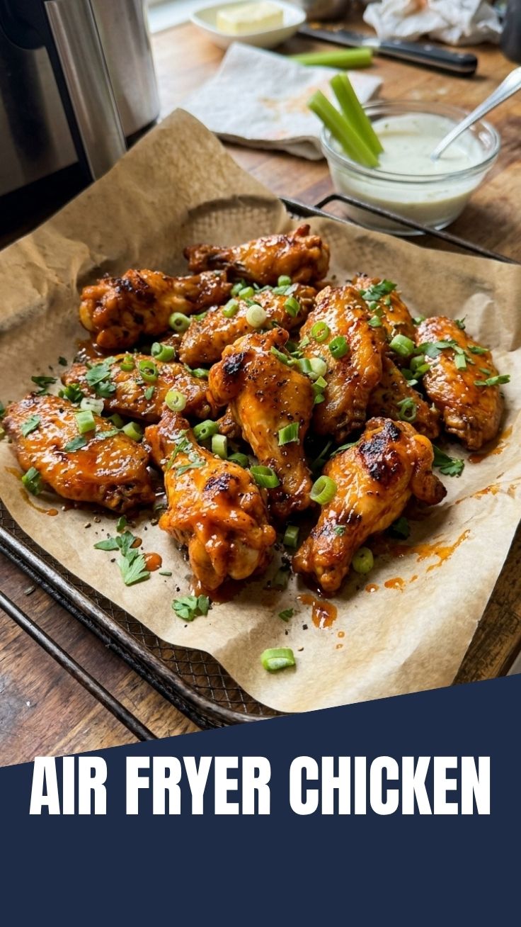 Crispy Air Fryer Chicken Wings