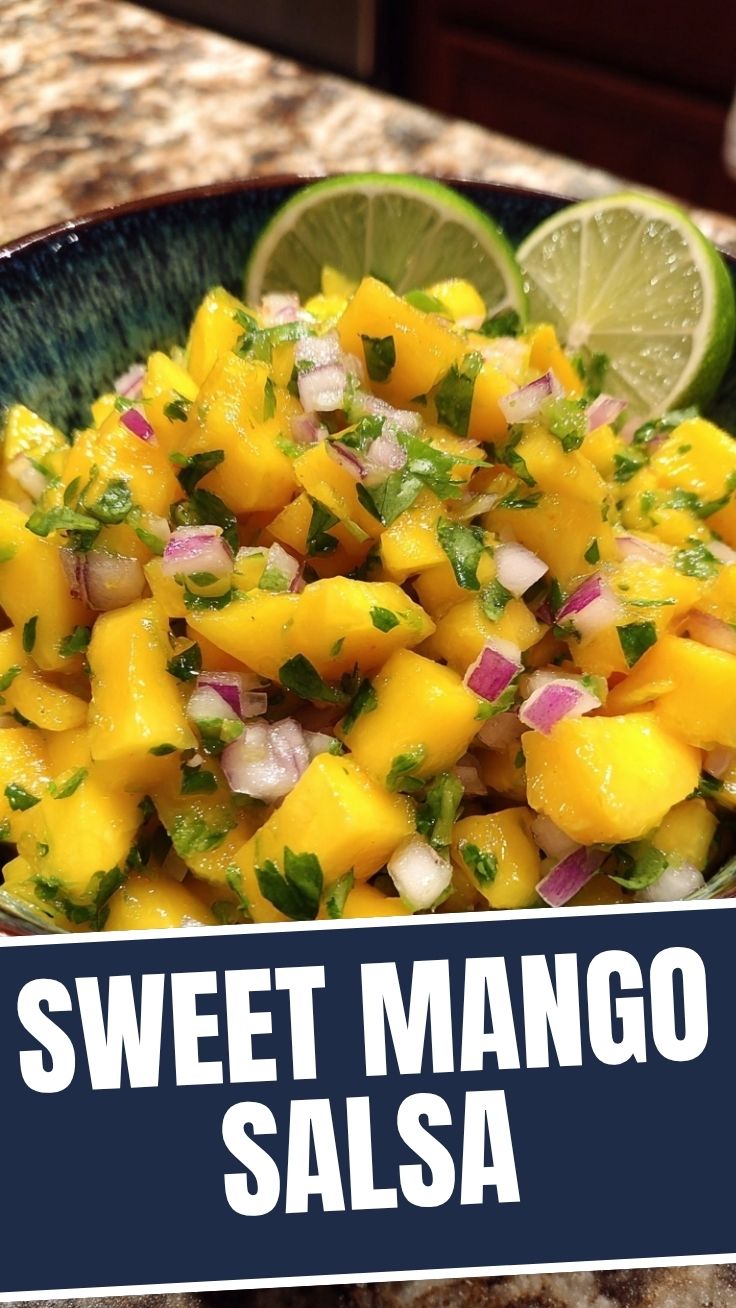Fresh Mango Salsa Bowl