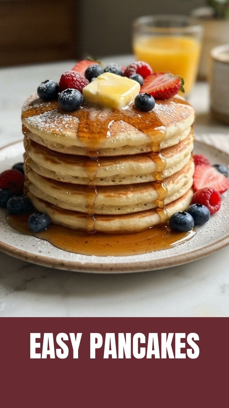 Fluffy Pancakes Stack